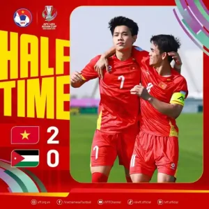 U23 Việt Nam thắng đậm trước U23 Jordan trận ra quân CUP châu Á